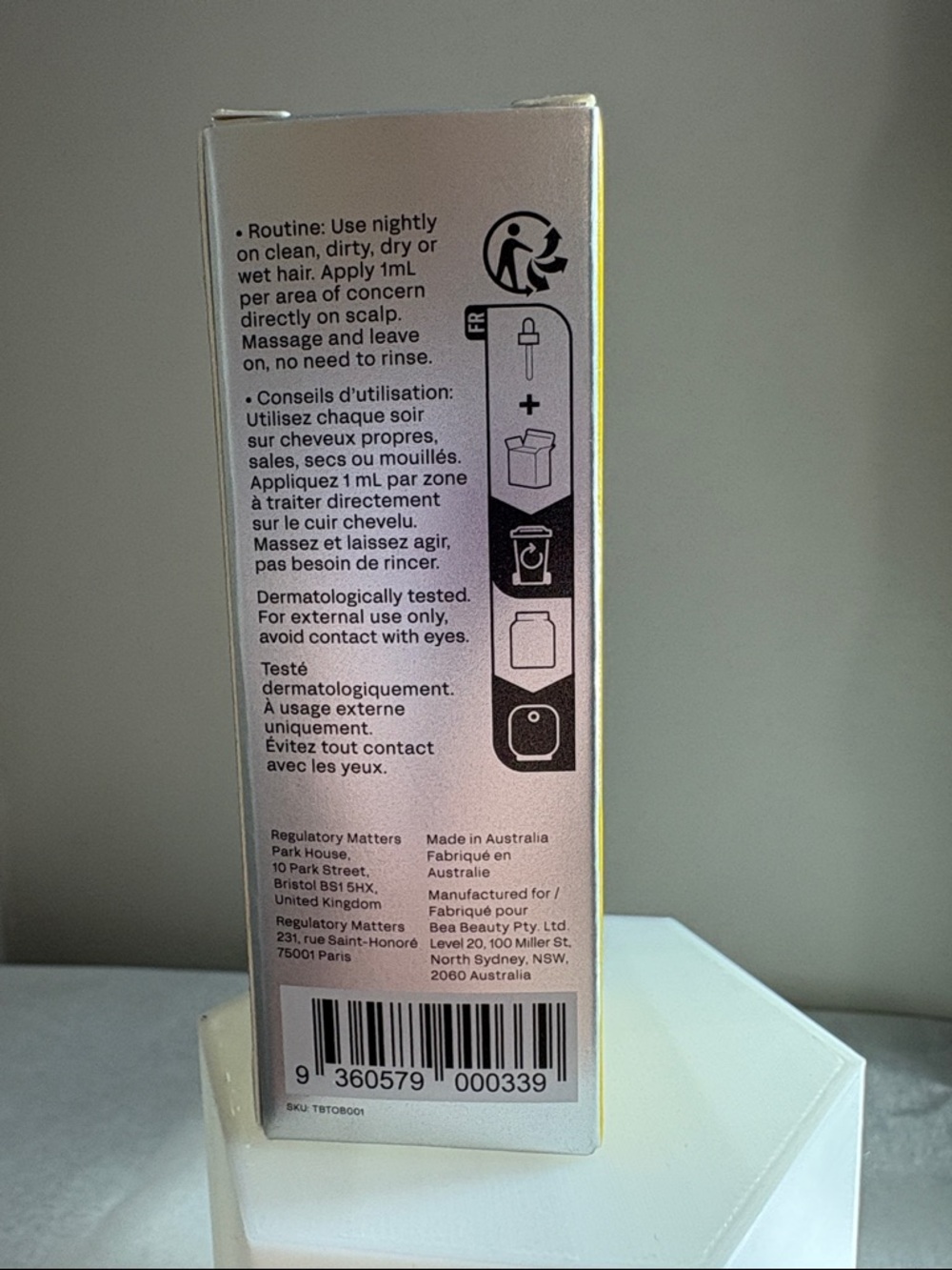 3/$25 TYPEBEA, G1 Overnight Boosting Peptide Hair Serum BNIB - Picture 5 of 7